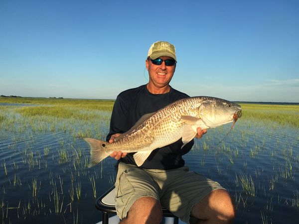 Fishing charter catch near Sapelo Island